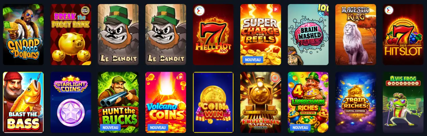 Casino Aerobet machines à sous
